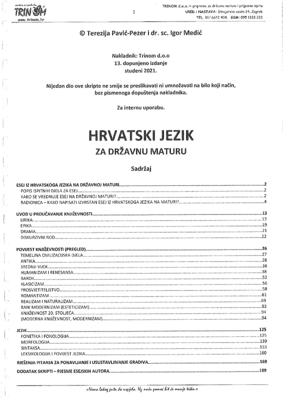Hrvatski Jezik - TR preview