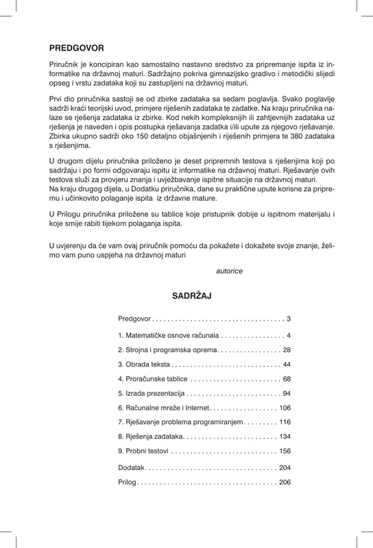 Informatika - Priručnik preview
