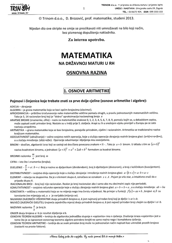 Matematika B 2013 preview
