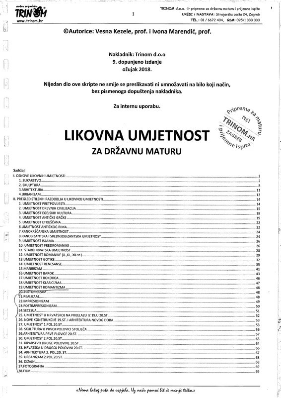 Likovna Kultura - TR preview