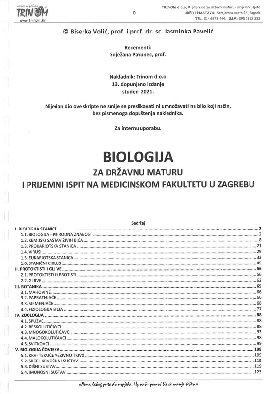 Biologija - TR preview