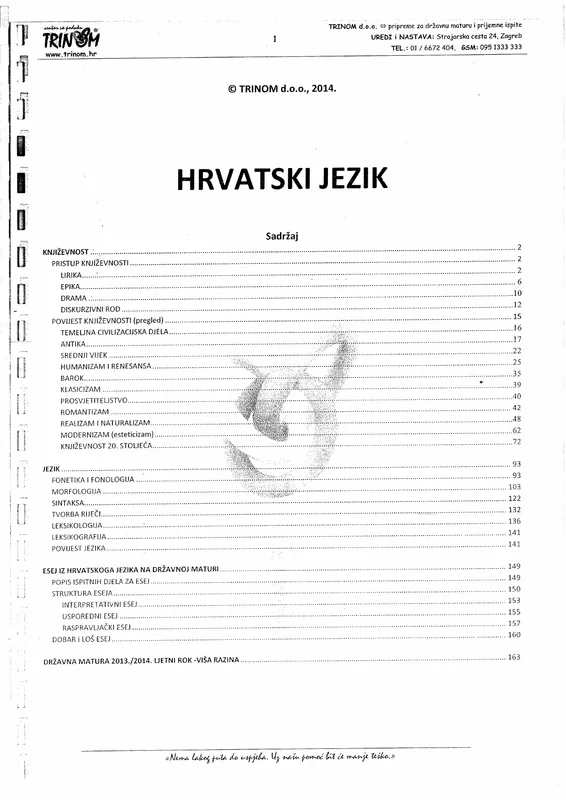 Hrvatski Jezik 2014 preview